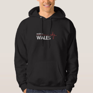 Born In Wales Uk United Kingdom Place Of Birth Hoodie