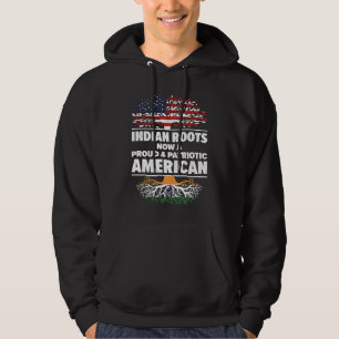 Born Indian India American USA Citizenship Hoodie