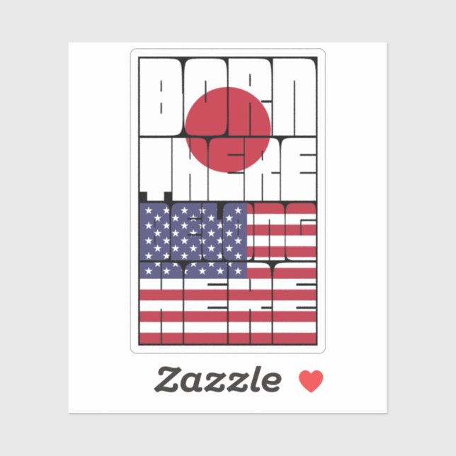 Born Japan Belong American (Sheet)