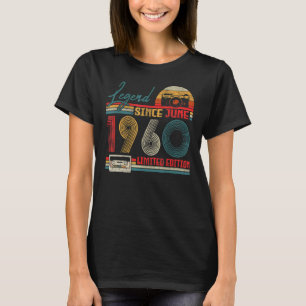 Born June 1960 Legend Since June 1960 62 Years Old T-Shirt
