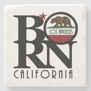 BORN Los Angeles CA Stone Coaster