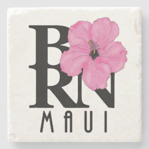 BORN Maui Pink Stone Coaster