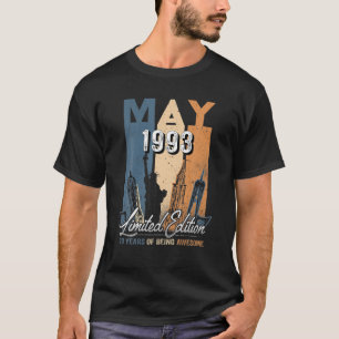 Born May 1993 29Th Bithday Made In 1993 29 Years T-Shirt
