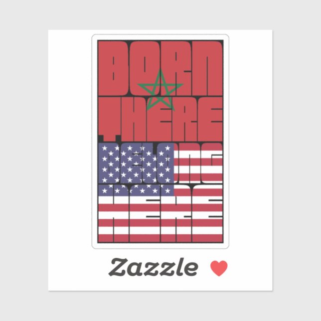 Born Morocco Belong American (Sheet)