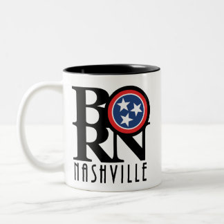 BORN Nashville Two-Tone Coffee Mug