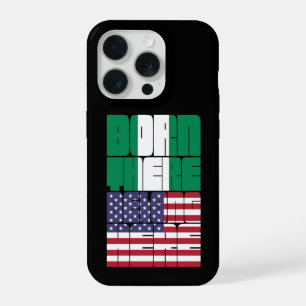 Born Nigeria Belong American iPhone 15 Pro Case