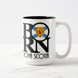 BORN Nova Scotia 15oz Two-Tone Coffee Mug