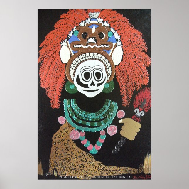 Born of fire poster (Front)