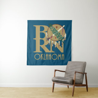 BORN Oklahoma  Tapestry