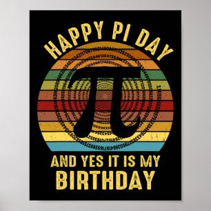 Born On Pi Day Birthday Decorations Happy 14 March