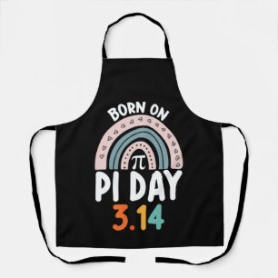 Born On Pi Day Birthday Math Funny Apron