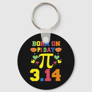 Born On Pi Day Key Ring