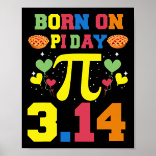 Born On Pi Day Poster