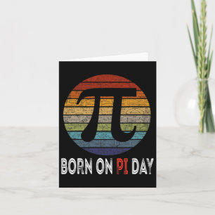 Born On Pi Day Shirt1  Card