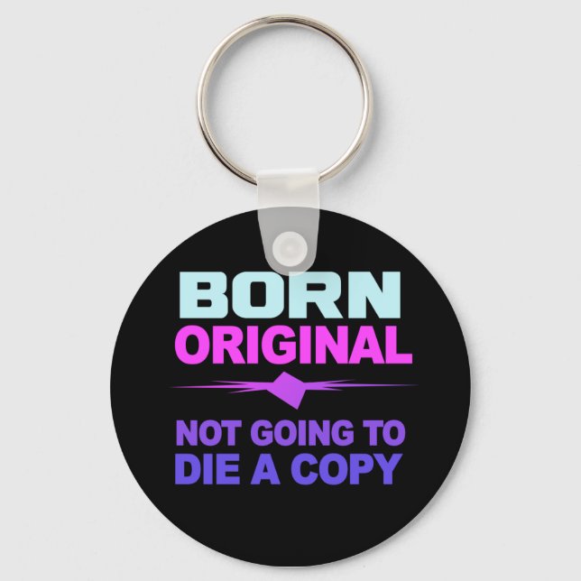 Born Original keychain (Front)