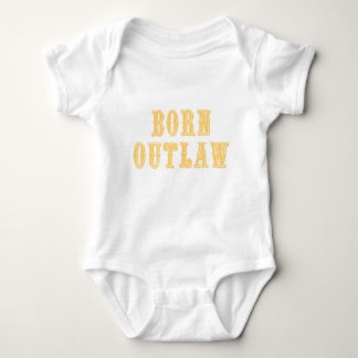 Born Outlaw Baby Bodysuit