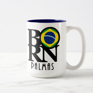 BORN Palmas 11oz Two-Tone Coffee Mug