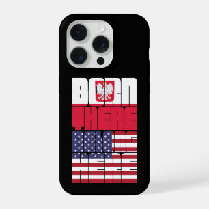 Born Poland Belong American iPhone 15 Pro Case