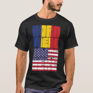 Born Romania Belong American T-Shirt