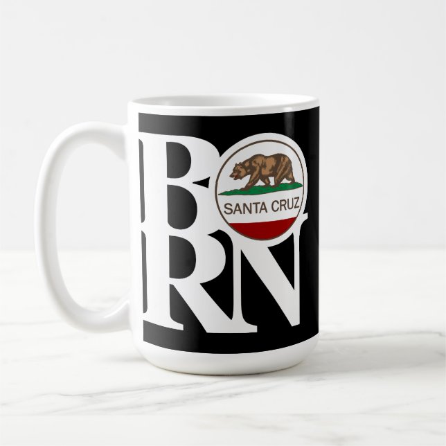 BORN Santa Cruz 15oz Mug (Left)