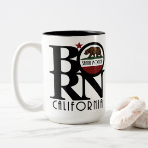 BORN Santa Monica 15oz Two-Tone Coffee Mug