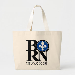 BORN Sherbrooke Quebec Large Tote Bag