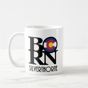 BORN Silverthorne Colorado 11oz Coffee Mug