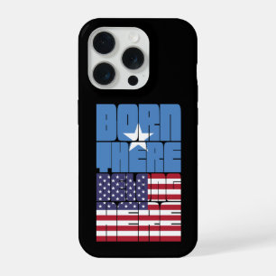Born Somalia Belong American iPhone 15 Pro Case