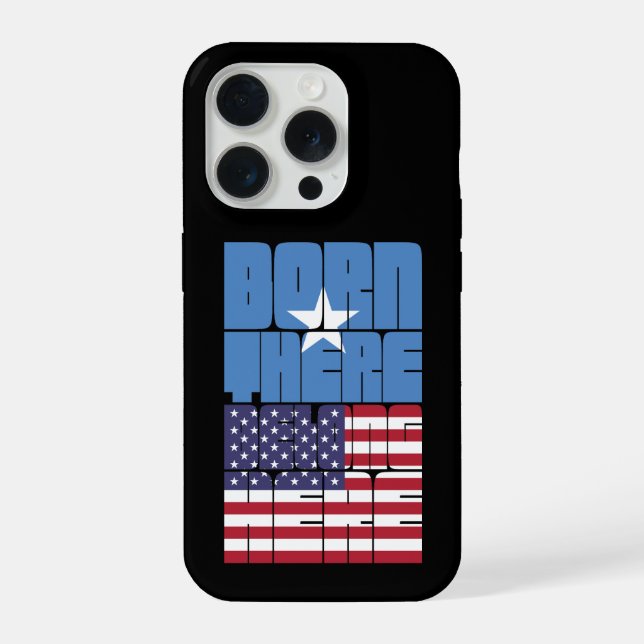 Born Somalia Belong American iPhone Case (Back)