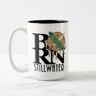 BORN Stillwater OK 15oz Two-Tone Coffee Mug
