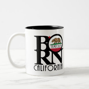 BORN Temecula 11o Two-Tone Coffee Mug
