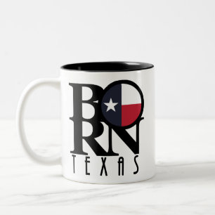 BORN Texas 11oz Two-Tone Coffee Mug