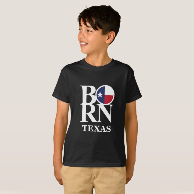 BORN Texas Kids Tee (Front Full)
