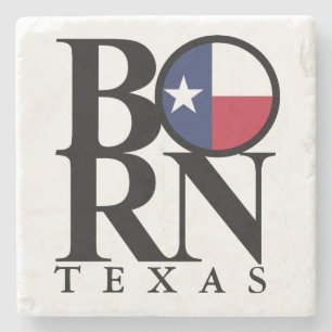 BORN Texas Stone Coaster