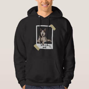 Born This Great Cute Siberian Husky Dog And Puppy Hoodie