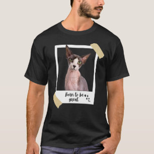 Born This Great Cute Sphynx Cat And Kitten Animal T-Shirt