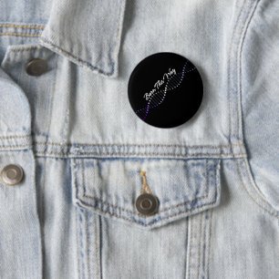 Born This Way Lesbian Butch - Butch Pride DNA  6 Cm Round Badge