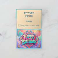 Born to be a Cancer for birthday