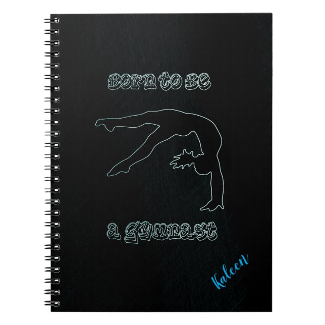 Born to be a Gymnast Sketch Notebook (Front)