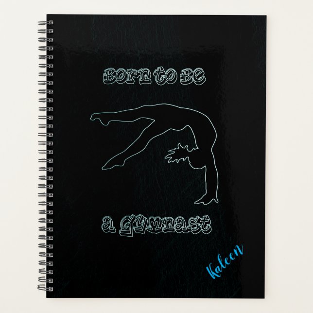 Born to be a Gymnast Sketch Planner (Front)