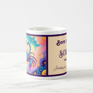 Born to be a Scorpio Coffee Mug