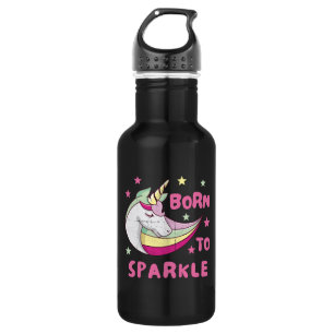 Born to Be a Unicorn Magical Sparkle 532 Ml Water Bottle
