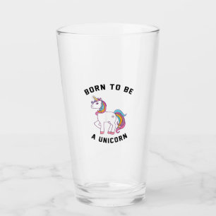 Born to Be A Unicorn T-Shirt_ Vintage Cute Lovely Glass