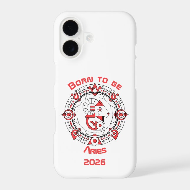 Born to be Aries 2026 (Back)
