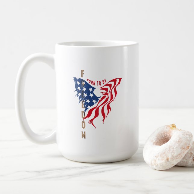Born To Be Freedom | Classic Mug #15 (With Donut)