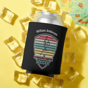Born To Be Legend Player Soccer Can Cooler