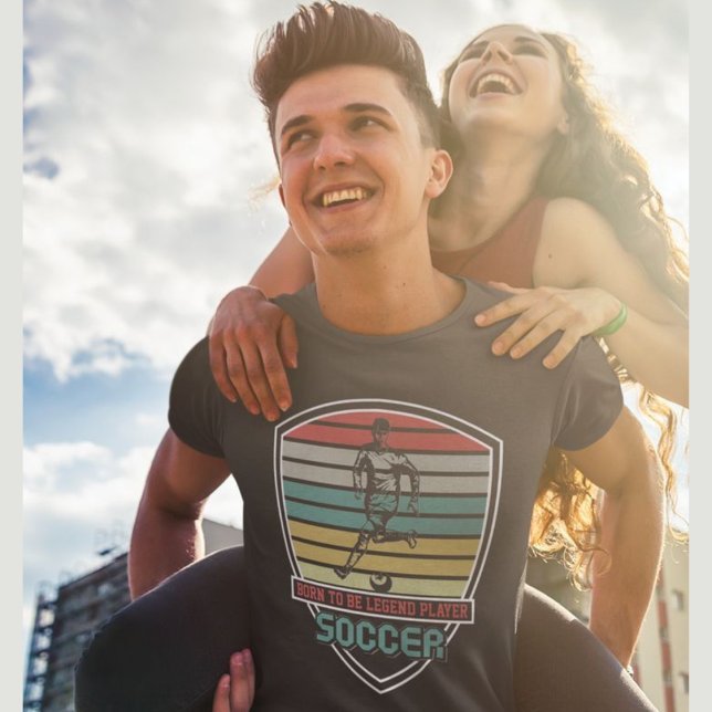 Born To Be Legend Player Soccer T-Shirt (Creator Uploaded)