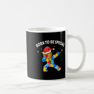 Born To Be Special Dabbing Gingerbread Man Christm Coffee Mug