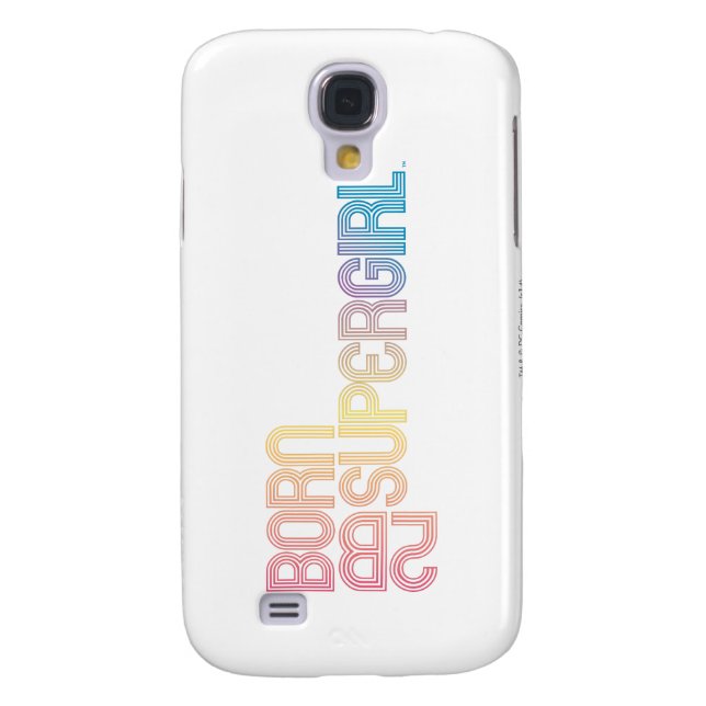 Born to Be Supergirl Case-Mate Samsung Galaxy Case (Back)