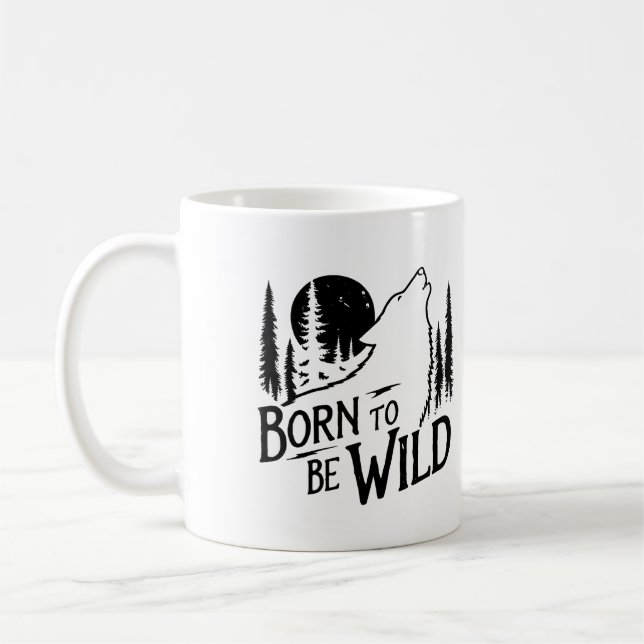 Born To Be Wild coffee mug (Left)